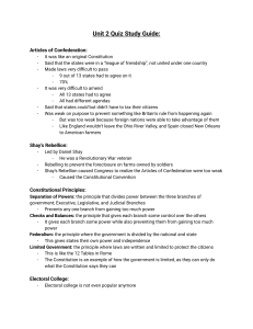 Unit 2 Quiz Study Guide: US History