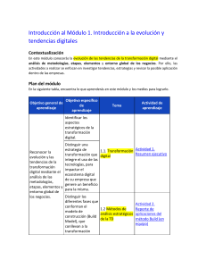 M&oacute;dulo 1: Introducci&oacute;n a la Transformaci&oacute;n Digital