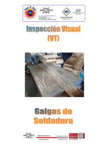 Galgas de Soldadura para Inspecci&oacute;n Visual VT