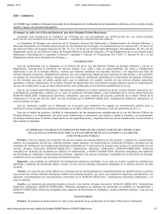 Acuerdo Mexicano: Formato de Portada para Dict&aacute;menes de Verificaci&oacute;n El&eacute;ctrica