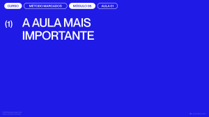 M&eacute;todo Marcados M&oacute;dulo 05 Aula 01 - Estrat&eacute;gia de Marca