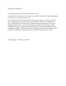 Three Little Pigs Story by Iveel.D