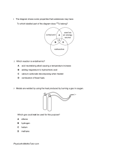 Chemistry Physics Multiple Choice Questions