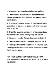 Volcanoes Facts for Kids: Basic Information