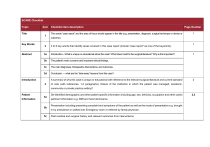 SCARE Checklist for Medical Case Reports