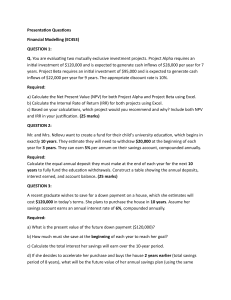 Financial Modelling EC453 Questions
