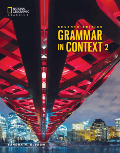 Grammar in Context 2 Seventh Edition Textbook