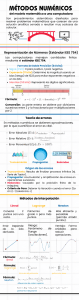M&eacute;todos Num&eacute;ricos: Representaci&oacute;n IEEE 754 y Teor&iacute;a de Errores