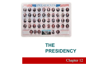 The Presidency: U.S. Presidential Powers & Roles