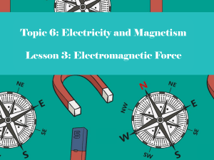 Electromagnetic Force Lesson: Oersted's Discovery & Solenoids