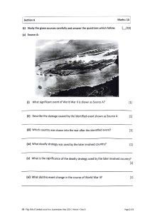 Class 8 History Exam: WWII & Cold War Questions