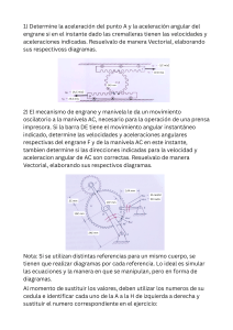 Problemas de Cinem&aacute;tica de Mecanismos: Aceleraci&oacute;n y Velocidad Angular