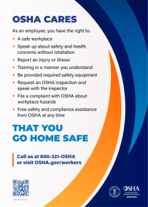 OSHA Employee Rights Poster: Workplace Safety Guide