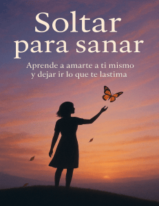 Soltar para sanar: Aprende a amarte y dejar ir lo que te lastima