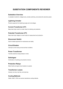 Substation Components Review