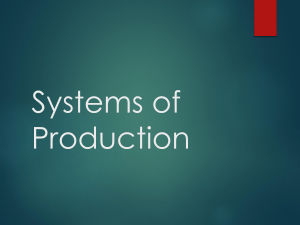Systems of Production in the Caribbean