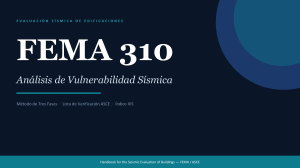 Manual FEMA 310 Evaluaci&oacute;n S&iacute;smica Edificios