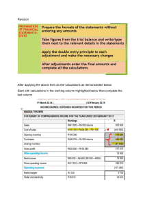 Preparation of Financial Statements: Steps Guide