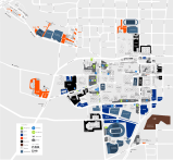 Sam Houston State University Campus Map