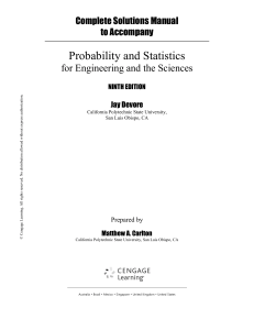 Stats solution manual