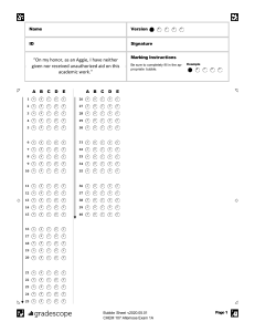 CHEM 107 Altemose Exam 1A Practice Test