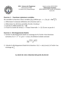 Examen rattrapage analyse L3 G&eacute;nie Civil/G&eacute;otechnique UThi&egrave;s