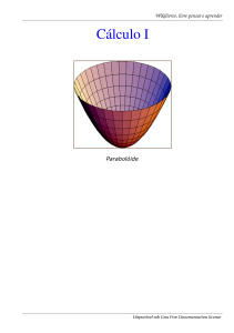 C&aacute;lculo I: Introdu&ccedil;&atilde;o ao C&aacute;lculo Diferencial e Integral