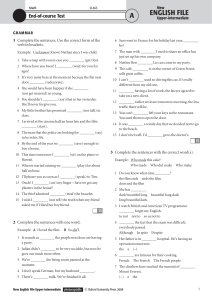 pdfcoffee.com new-english-file-upper-intermediate-end-of-course-test-a-pdf-free