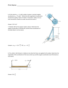 ME3200 Fall 2024 Exam 3 - Engineering Dynamics
