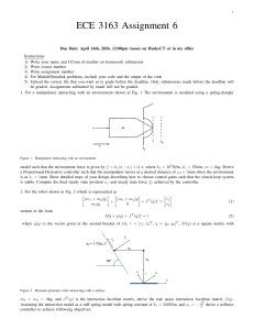 ECE 3163 Assignment 6: Robotics Control