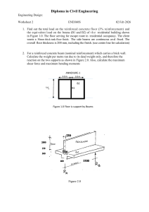 Civil Engineering Worksheet: Structural Design Calculations