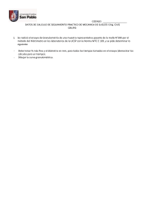 Laboratorio de Mec&aacute;nica de Suelos: C&aacute;lculo Granulom&eacute;trico