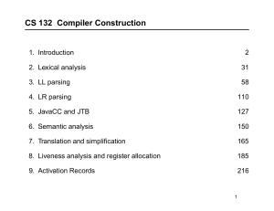 CS 132 Compiler Construction Textbook