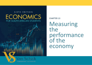 Chapter 13: Measuring the Performance of the Economy