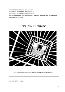 Ensayo 'El Fin &Uacute;ltimo' sobre reinserci&oacute;n social en prisiones argentinas