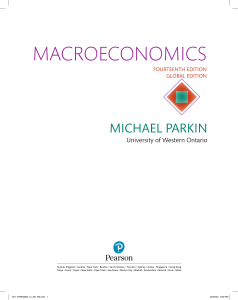 Macroeconomics 14th Edition Global Edition Textbook
