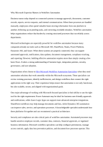 Why Microsoft Expertise Matters in Workflow Automation