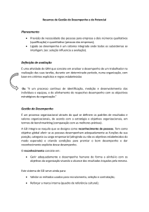 Gest&atilde;o do Desempenho e Potencial - Resumos e Conceitos