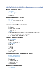 Engineering Software List