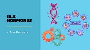 12.3 Hormones: Fight or Flight & Endocrine System