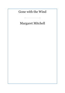 Gone with the Wind by Margaret Mitchell - Classic Novel