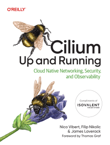 Cilium Up and Running: Cloud Native Networking, Security, and Observability