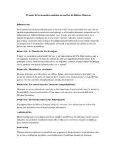 An&aacute;lisis de H&aacute;bitos At&oacute;micos