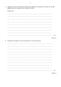 Biology Reproduction Test Questions