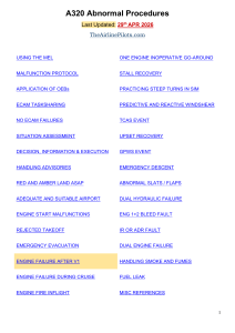 A320 Abnormal Procedures Guide: Pilot Training & Emergency Handling