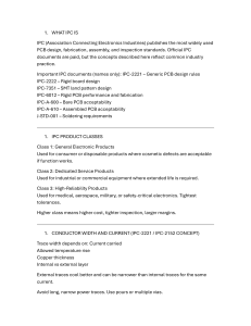 IPC PCB Design Standards Handbook
