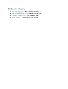 Grief Education Bibliographie: Wichtige Ressourcen zu Trauer und Verlust
