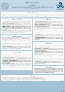 AI in Education Poster
