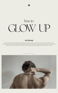 How to Glow Up: Men's Self-Improvement Guide