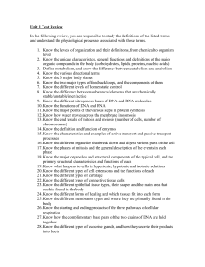 Unit 1 Biology Test Review: Key Concepts & Terms